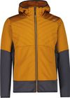 Man Hybrid Jacket Fix Hood