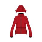 Woman Jacket Zip Hood