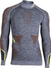 MAN Ambityon Underwear Shirt Long Sleeve Melange Turtleneck