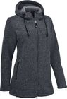 Wilde Kaiserin - Strickfleece Mantel m. Kap.
