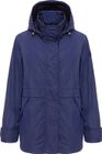 Women's Hooded Jacket IN Semi-glossy Fabric