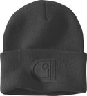 Knit Cuffed C Patch Beanie