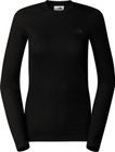 Womens Easy Long Sleeve Crew Neck