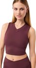 Cropped V-neck
