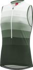 Women Bike Sleeveless Jersey Half Zip Rainbow