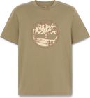 Mens Tree Logo Lake House Graphic Tee