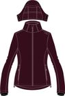 Woman Jacket Zip Hood