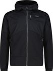 Man Jacket Hybrid Fix Hood