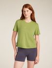 W Mer 150 Tech Lite III Short Sleeve Crop Tee