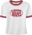 W Center Chest Ringer Tee