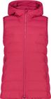 Woman Padded Padded Vest FIX Hood