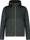 Man Hybrid Jacket Fix Hood