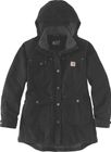 Loose Fit Weathered Duck Coat