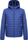 Hoodie Quilted Jacket, Natural Down Light Weight