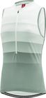 Women Bike Sleeveless Jersey Half Zip Rainbow
