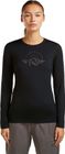W Mer 200 Oasis Long Sleeve Crewe Sunrise Summit