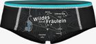Hipster Wildes Fräulein Schwarz