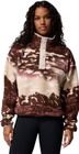 Women's Helvetia II Cropped Sherpa Half Snap Printed Fleece
