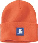 Rubber Patch Watch Cap Beanie