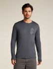 M Mer 150 Tech Lite Long Sleeve Tee IB Solar
