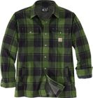 Relaxed Fit Heavyweight Flannel Sherpa-lined Shirt Jac