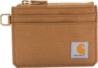 Nylon Duck Zippered Card Keeper Wallet