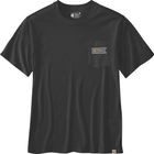 Relaxed Fit Lightweight Short-sleeve Pocket Script Graphic T-shirt