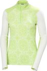 Women's Lifa Merino Midweight Graphic Half-zip Base Layer