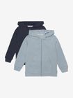 Sweat Jacket w. Hood (2-pack)