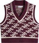 Phoebe Jacquard Knit Vest