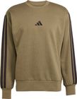 Essentials Three Stripes Fleece Sweatshirt