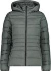 Woman Jacket Snaps Hood