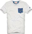 Blanche Cotton T Shirt With Printed Details