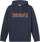 Mens Embroidered Logo Loopback Hoodie