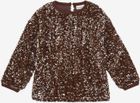 Blouse LS w. Sequins