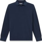 Mens LS Pique Polo