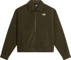 Womens Fleece Collared Jacket