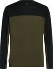 Men Merino Blend 125 Cool-lite Sphere Long Sleeve Tee Colour Block