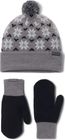 Women’s Snowflake Beanie and Mitten Set