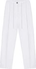Classic Trousers IN Linen Fabric With Drawstring