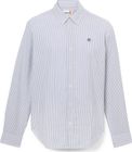 Mens LS Seersucker Striped Shirt (regular)