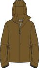 Woman Jacket Zip Hood Detachable Inn.Jacket