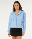 Poolside Zip Thru Relaxed Hood