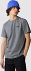 Mens Short Sleeve Simple Dome Tee