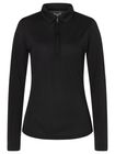 W Zip Polo LS