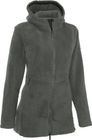 Wintertraum - Lange Fleecejacke m. Kapuze