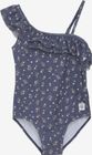 Swimsuit 1 Shoulder Frill AOP 720256