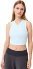 Cropped V-neck