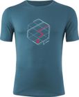 Men Printshirt Tracking Merino Light