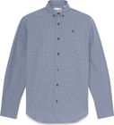 Mens Micro Plaid Poplin Shirt
